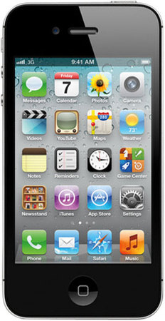 Смартфон APPLE iPhone 4S 16GB Black - Тобольск