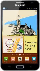 Смартфон Samsung Galaxy Note GT-N7000 Blue - Тобольск